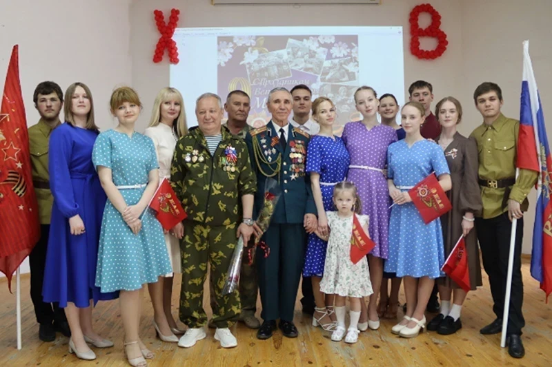 В актовом зале Владимирского собора г. Лиски состоялся концерт, посвященный Дню Победы