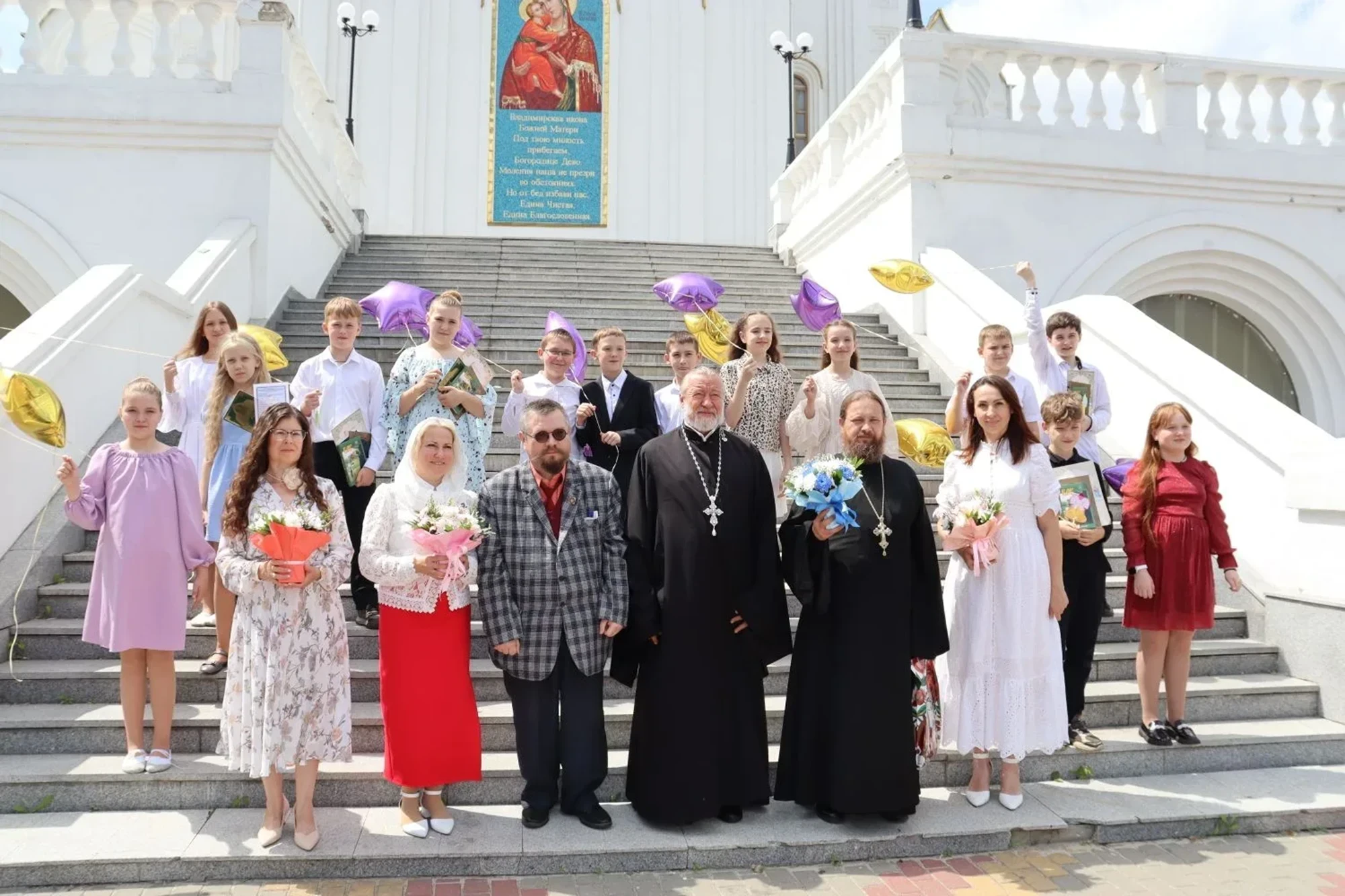 День выпускника в воскресной школе Владимирского собора города Лиски