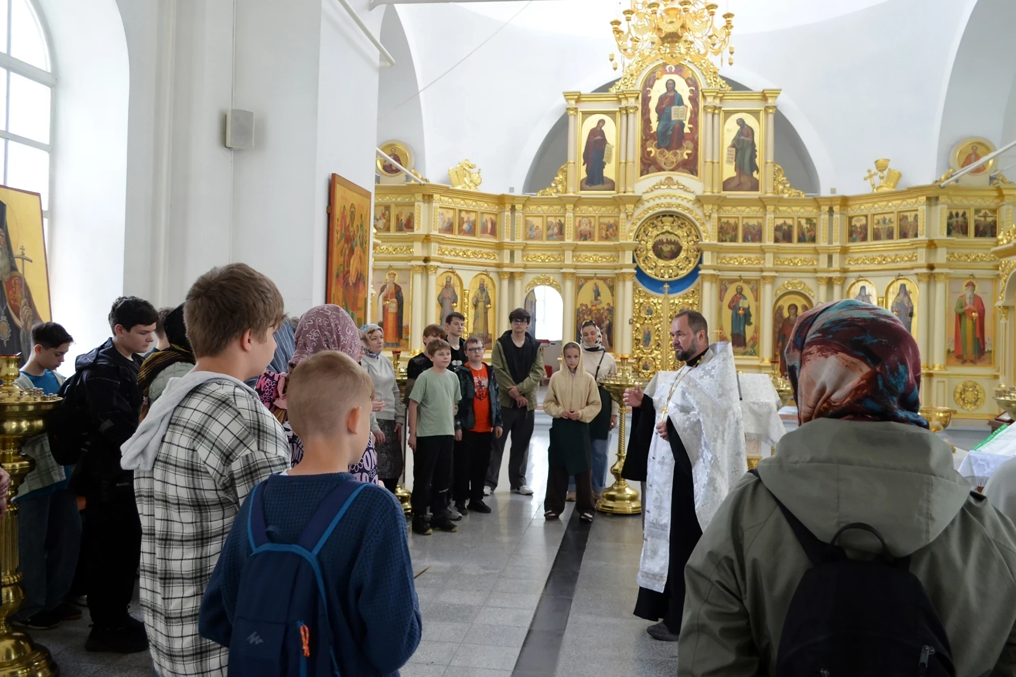 Учащиеся Образовательного центра «Содружество» побывали в Свято-Успенском Дивногорском мужском монастыре