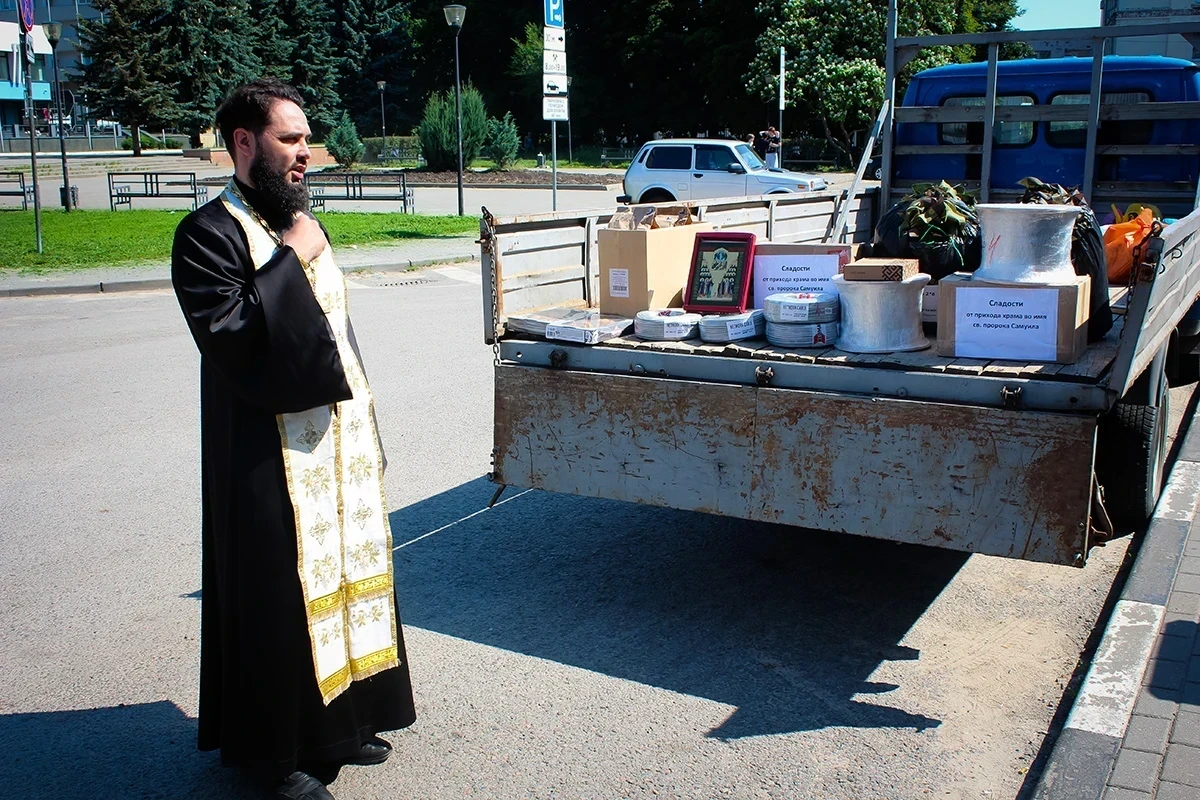 Приход воронежского храма во имя святого пророка Самуила передал в зону СВО очередной гуманитарный груз