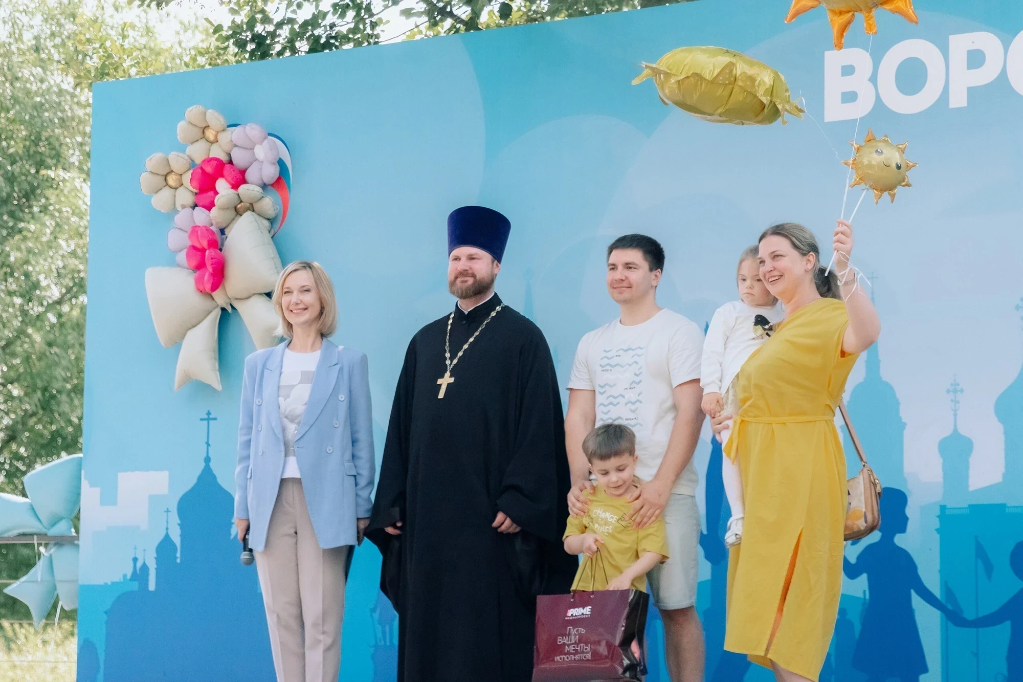 Председатель отдела по вопросам семьи, защиты материнства и детства Воронежской епархии принял участие в городском фестивале «Мы – семья!»